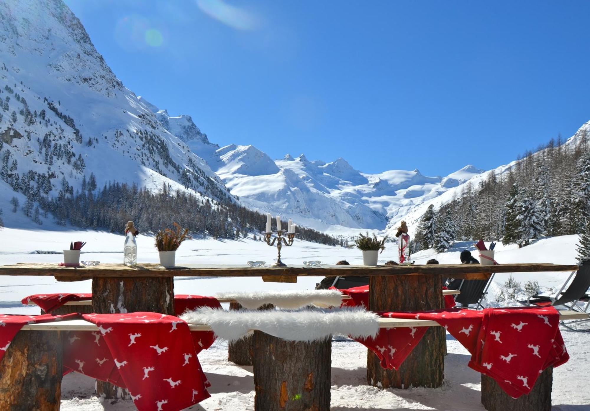 Hotel Roseg-Gletscher Pontresina Exterior foto