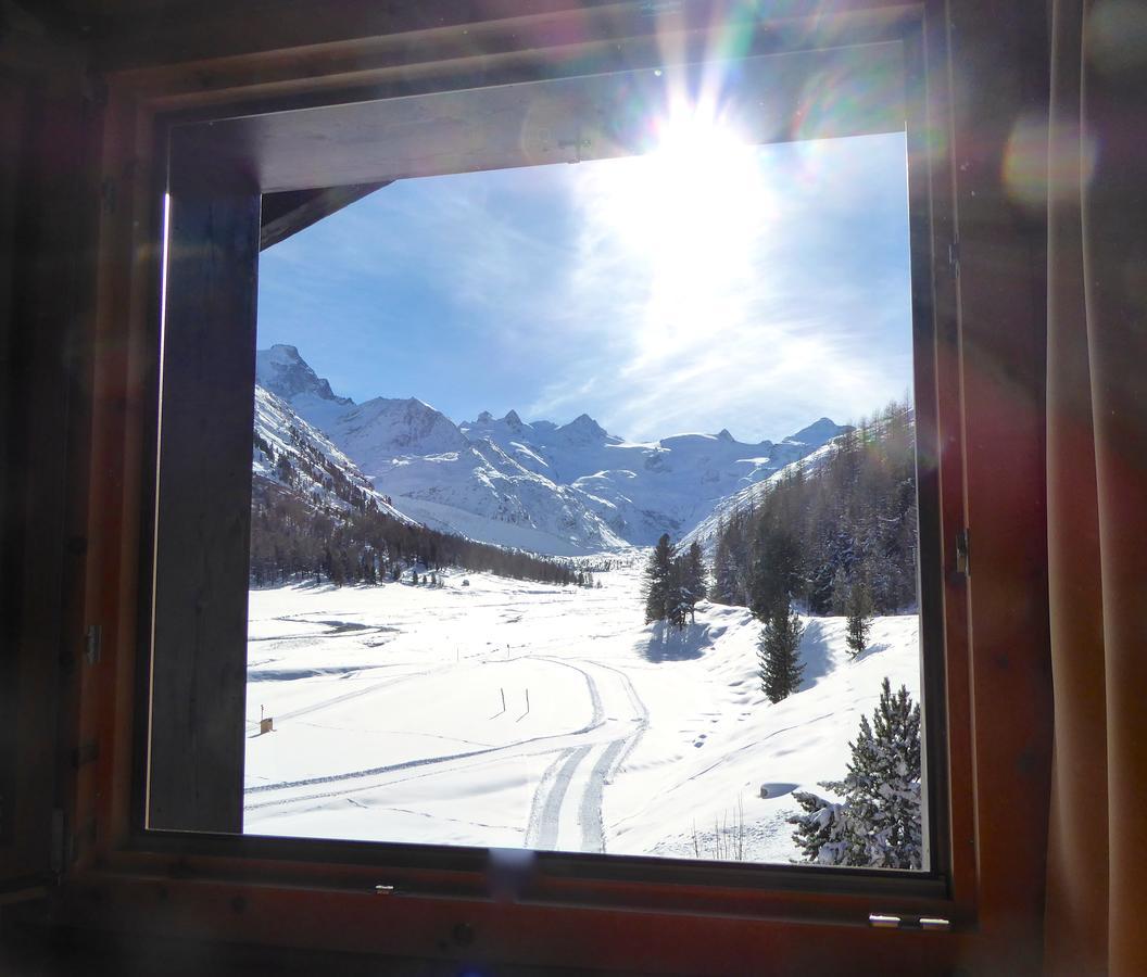 Hotel Roseg-Gletscher Pontresina Exterior foto